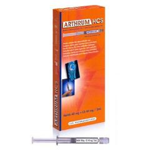 ARTHRUM HCS SIR INTRA-ART 2ML ARTHRUM HCS SIR INTRA-ART 2ML