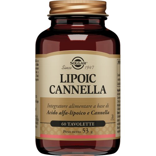 LIPOIC Cannella 60 Cps SOLGAR