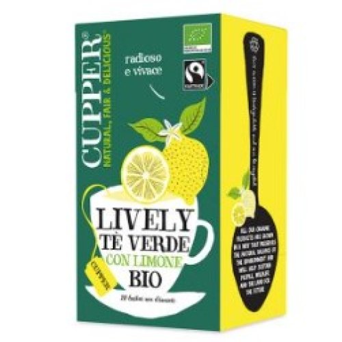 CUPPER TE' VERDE LIMONE BIO CUPPER TE' VERDE LIMONE BIO