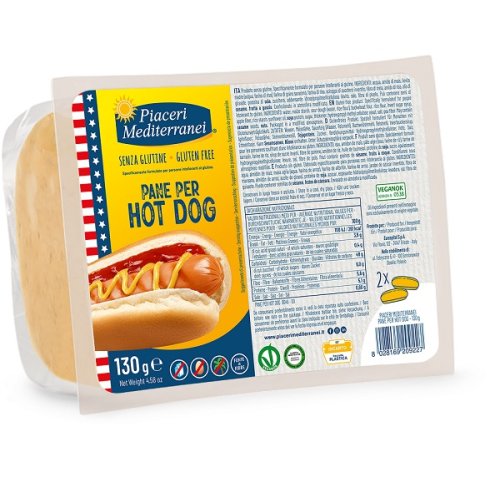 PIACERI MED.Pane Hot Dog 130g