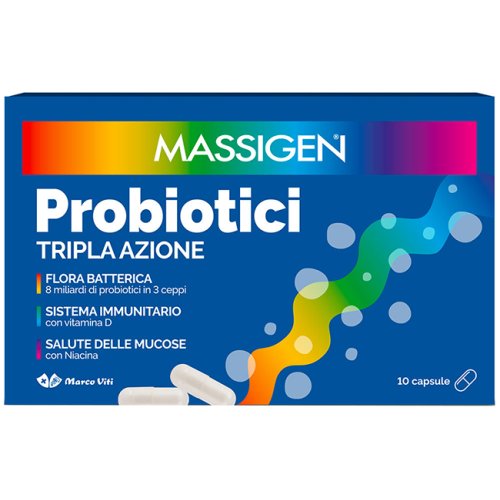Massigen Probiotici 10cps Pp