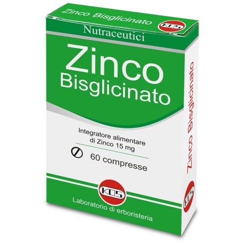 ZINCO BISGLIC.60 Cpr KOS ZINCO BISGLIC.60 Cpr KOS