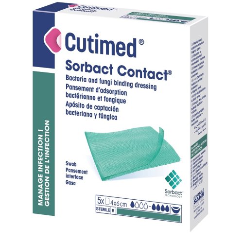 CUTIMED Sorbact Med.cm 4x6 5pz CUTIMED Sorbact Med.cm 4x6 5pz