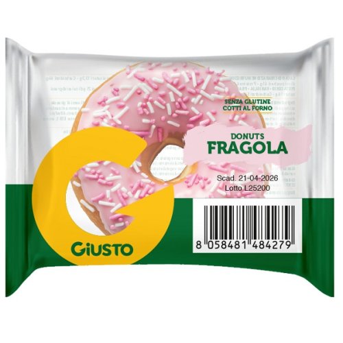 GIUSTO S/G Donuts Fragola 35g GIUSTO S/G Donuts Fragola 35g