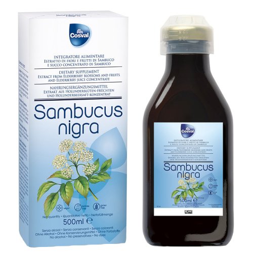 SAMBUCUS NIGRA 500ML COSVAL SAMBUCUS NIGRA 500ML COSVAL