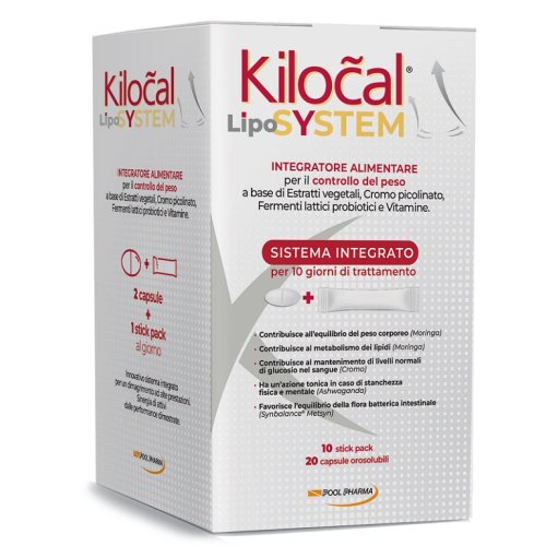Kilocal Lypo Syst20cpr+10stick
