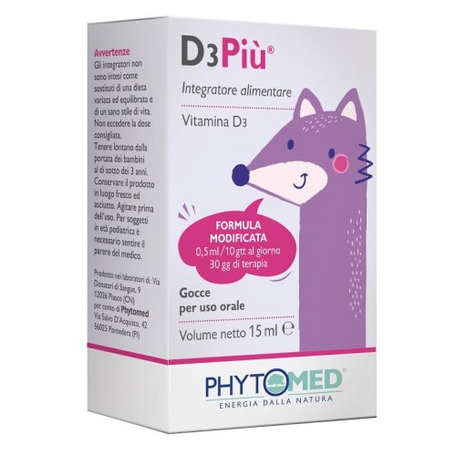 D3PIU GOCCE 15ML D3PIU GOCCE 15ML