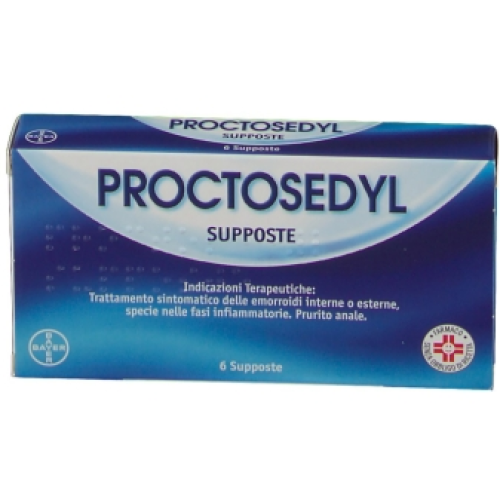 Proctosedyl*6supposte Proctosedyl*6supposte