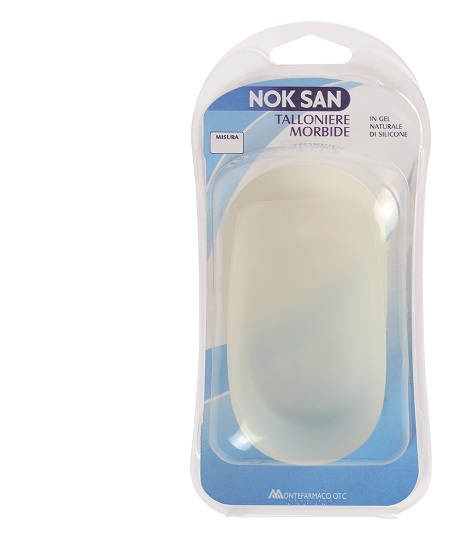 NOK SAN talloniera morbida in silicone taglia M 1 paio (sinistra e destra)