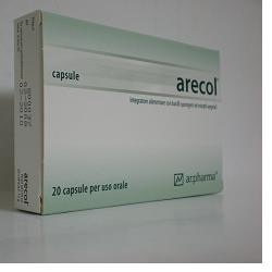 Integratore arecol 20 capsule