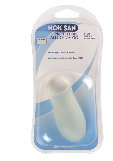 NOK SAN protettore alluce valgo in silicone taglia L/Xl