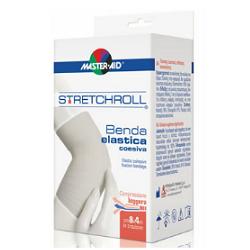 MASTER AID Stretchroll benda elastica autobloccante a compressione leggera cm. 4X4 m.