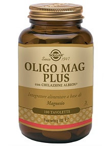 SOLGAR Oligo Mag plus 100 tavolette