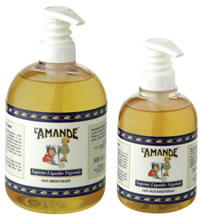 L\'AMANDE sapone liquido vegetale 500 ml.