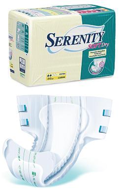 SERENITY SOFT DRY EXTRA pannoloni mutandina traspiranti per incotinenza taglia M cod. 37022.30