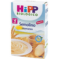 Hipp Bio Semolino Istantaneo 200 Gr - 904563552 - alimenti e integratori  per bambino - prima infanzia