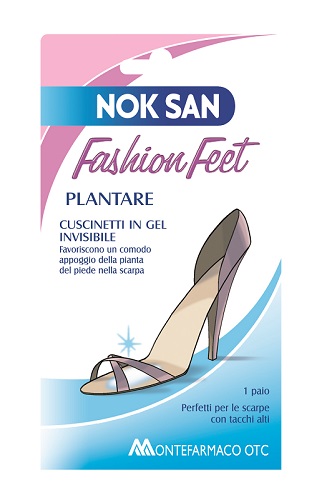 NOK SAN FASHION FEET cuscinetti plantari in gel (per scarpe con tacchi alti)