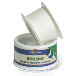 Rollsilk Cerotto in Seta artificiale con Bobina 1,25 X 500