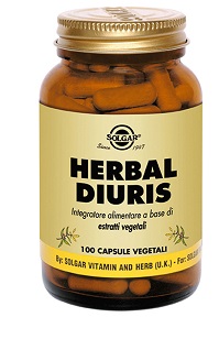 SOLGAR Herbal Diuris 100 capsule vegetali