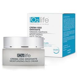 O2 LIFE crema viso idratante 50 ml.