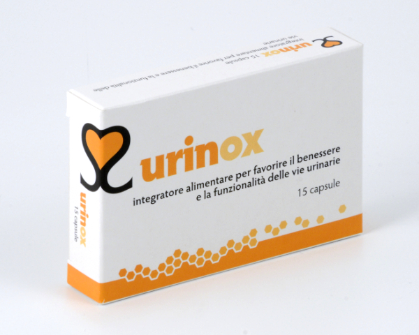 urinox integratore alimentare per favorire il benessere e la funzionalità delle vie urinarie 15 capsule