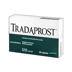 tradaprost integratore a base di serenoa repens e tradamixina migliora la funzione prostatica 20 capsule