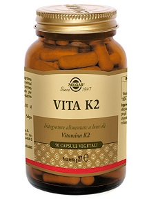 SOLGAR Vita K2 integratore alimentare 50 capsule