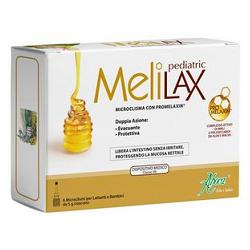 MELILAX pediatrico 6 microclismi con promelaxin 5 g.