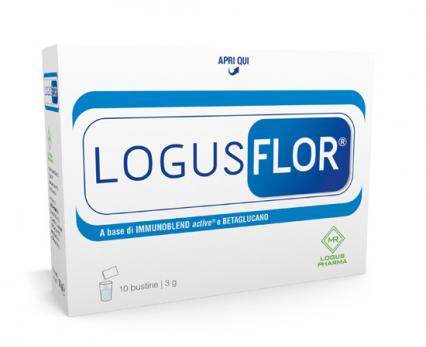 logusflor integratore alimentare 10 bustine