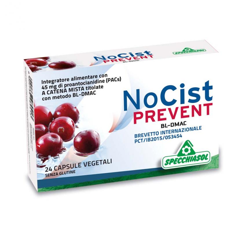 SPECCHIASOL nocist prevent integratore alimentare 24 capsule