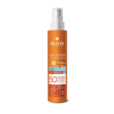 RILASTIL sun system baby spray SPF50+ 200 ml.