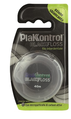 PLAKKONTROL BLACK FLOSS 40MT