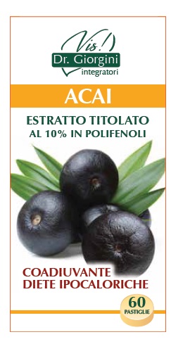 ACAI ESTRATTO TITOLATO 60PAST