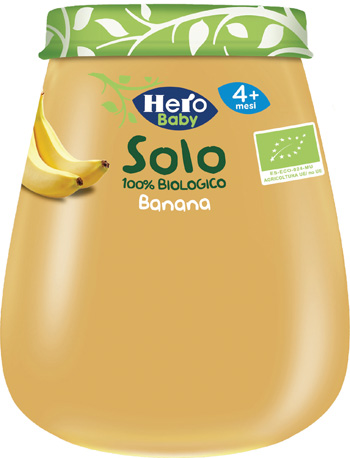 HERO SOLO OMOG BANANA BIO 120G