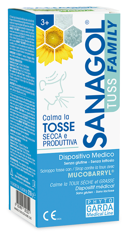 SANAGOL TUSS SCIR AD/BB 210G