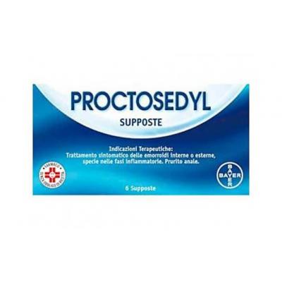 proctosedyl 6 supposte emorroidi interne ed esterne 20 gr.