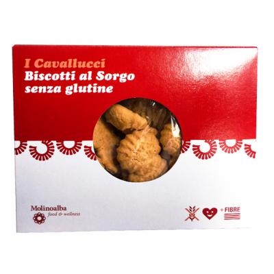 I cavallucci biscotti al sorgo senza glutine 125 grammi