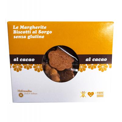 Le margherite biscotti al sorgo al cacao 125 grammi