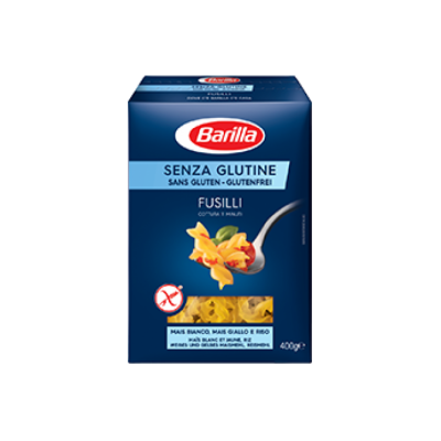 BARILLA FUSILLI SENZA GLUTINE 400 GR.