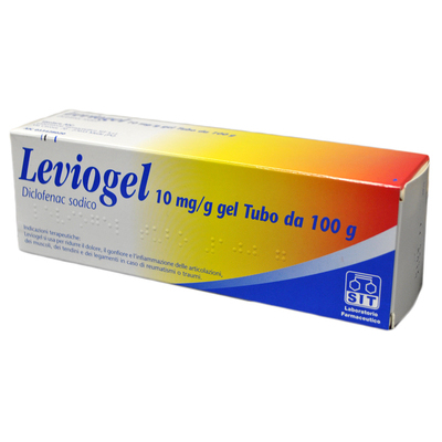 leviogel 1% trattamento locale di stati dolorosi 100 gr.